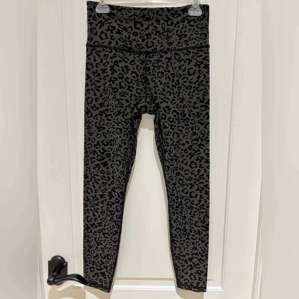 Athleta Elation Ultra High Rise Leopard Print Leggings
